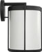Generation Lighting Luning Medium Lantern Textured Black with White Aluminum Shade Bulb[s] Included (GLO1101D-TXBE)