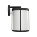 Generation Lighting Luning Medium Lantern Textured Black with White Aluminum Shade Bulb[s] Not Included (GLO1101D-TXB)