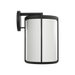 Generation Lighting Luning Large Lantern Textured Black with White Aluminum Shade Bulb[s] Not Included (GLO1111D-TXB)