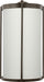 Generation Lighting Luning Extra Large Lantern Antique Bronze with White Aluminum Shade Bulb[s] Not Included (GLO1121D-ANBZ)