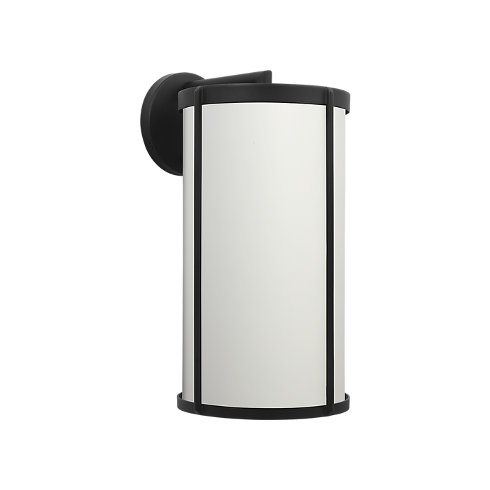Generation Lighting Luning Extra Large Lantern Textured Black with White Aluminum Shade Bulb[s] Included (GLO1121D-TXBE)