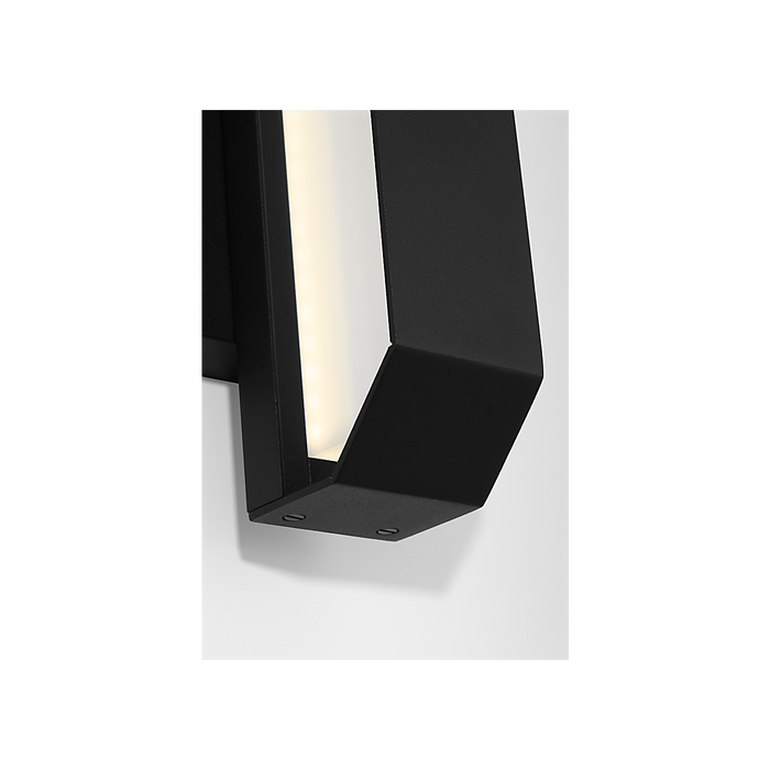 Generation Lighting Lakemont 10 Inch LED Outdoor Wall Textured Black (GLO1471TXB-L)