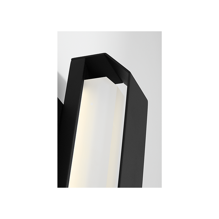 Generation Lighting Lakemont 10 Inch LED Outdoor Wall Textured Black (GLO1471TXB-L)