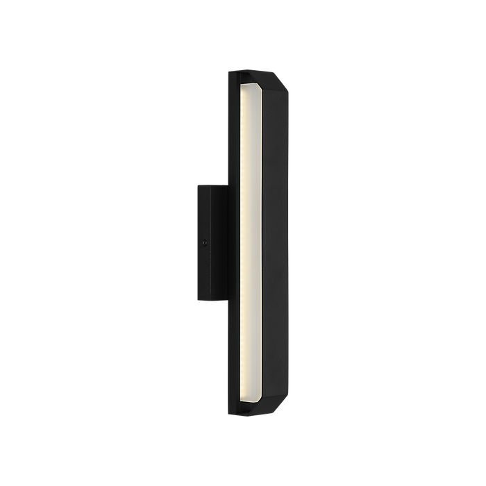 Generation Lighting Lakemont 18 Inch LED Outdoor Wall Textured Black (GLO1481TXB-L)