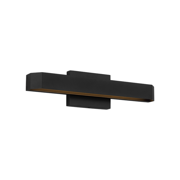 Generation Lighting Lakemont 18 Inch LED Outdoor Wall Textured Black (GLO1481TXB-L)
