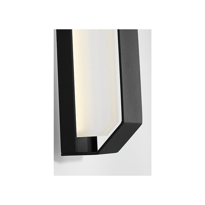 Generation Lighting Lakemont 18 Inch LED Outdoor Wall Textured Black (GLO1481TXB-L)
