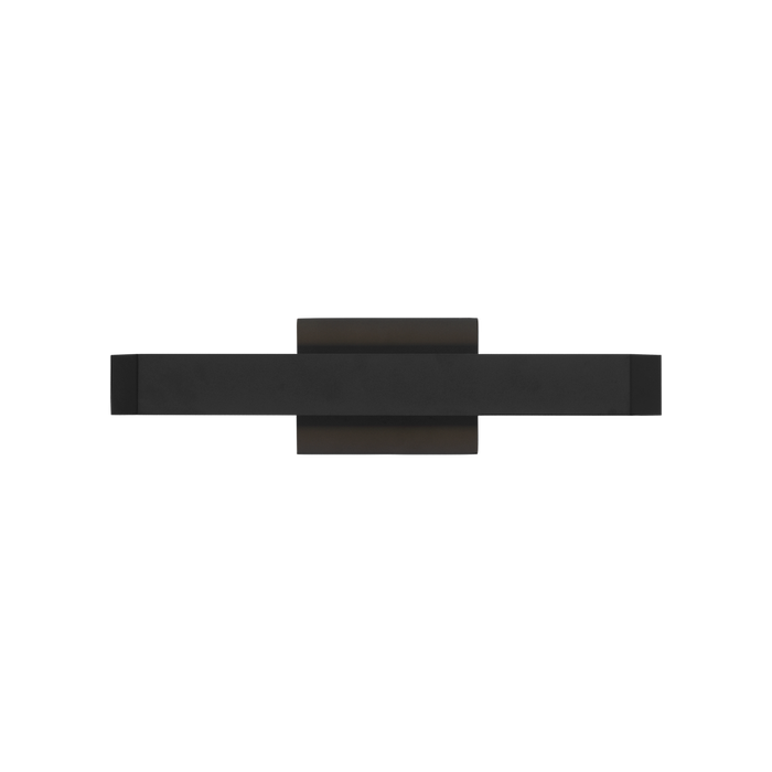 Generation Lighting Lakemont 18 Inch LED Outdoor Wall Textured Black (GLO1481TXB-L)