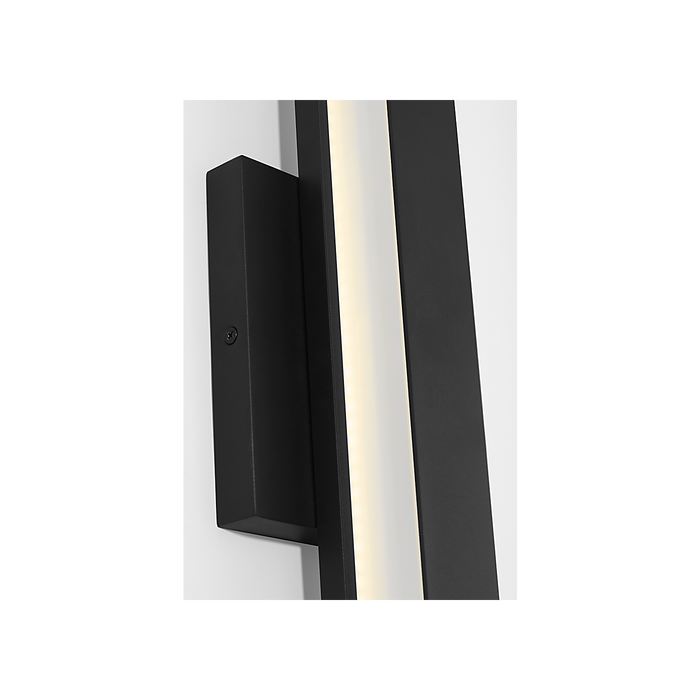 Generation Lighting Lakemont 34 Inch LED Outdoor Wall Textured Black (GLO1491TXB-L)