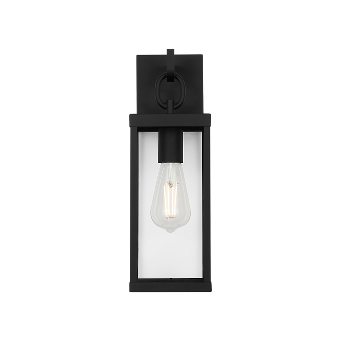 Generation Lighting Rox Small One-Light Lantern Textured Black Bulb[s] Included (GLO1761TXBE)
