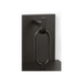 Generation Lighting Rox Medium One-Light Lantern Antique Bronze Bulb[s] Not Included (GLO1771ANBZ)
