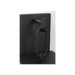 Generation Lighting Rox Medium One-Light Lantern Textured Black Bulb[s] Not Included (GLO1771TXB)
