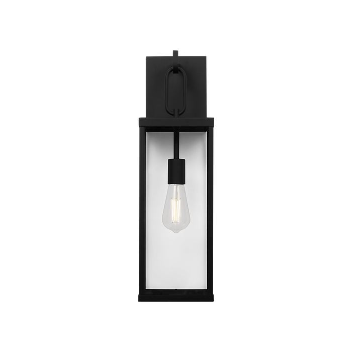 Generation Lighting Rox Medium One-Light Lantern Textured Black Bulb[s] Included (GLO1771TXBE)