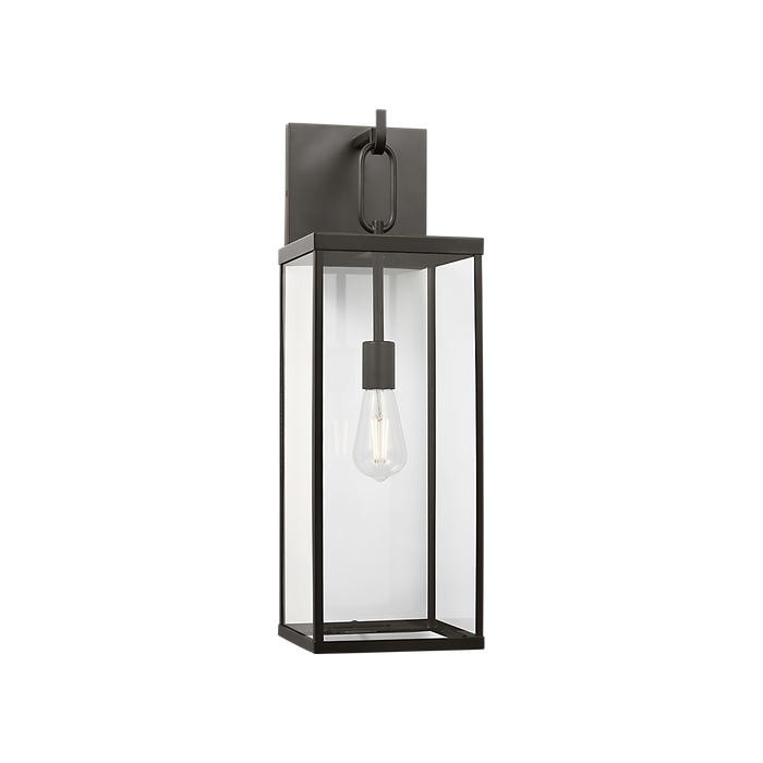 Generation Lighting Rox Large One-Light Lantern Antique Bronze Bulb[s] Not Included (GLO1781ANBZ)