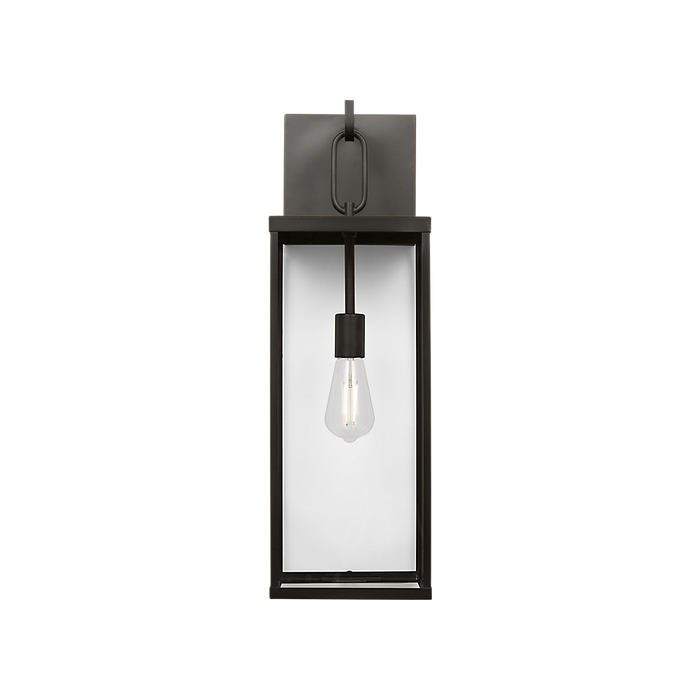 Generation Lighting Rox Large One-Light Lantern Antique Bronze Bulb[s] Included (GLO1781ANBZE)