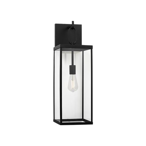 Generation Lighting Rox Large One-Light Lantern Textured Black Bulb[s] Not Included (GLO1781TXB)