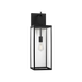 Generation Lighting Rox Large One-Light Lantern Textured Black Bulb[s] Not Included (GLO1781TXB)