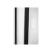 Generation Lighting Rox Large One-Light Lantern Textured Black Bulb[s] Not Included (GLO1781TXB)