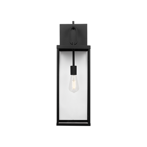 Generation Lighting Rox Large One-Light Lantern Textured Black Bulb[s] Included (GLO1781TXBE)