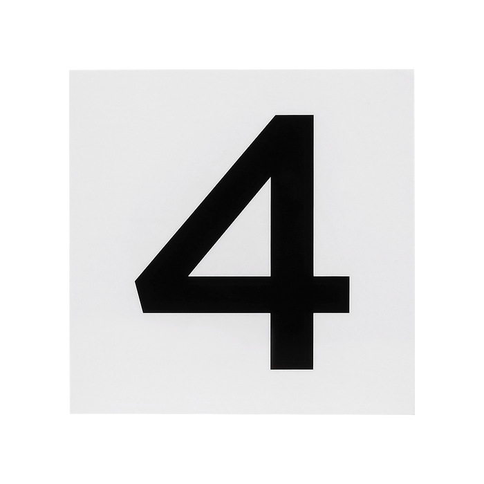 Generation Lighting Address Light Tile Number 4 (GLO2124)