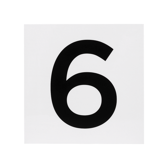 Generation Lighting Address Light Tile Number 6 (GLO2126)
