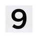 Generation Lighting Address Light Tile Number 9 (GLO2129)