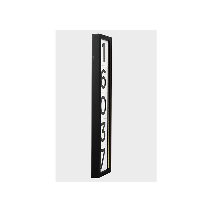Generation Lighting LED Address Light Textured Black (GLO2151TXB)