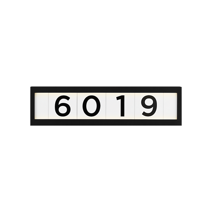 Generation Lighting LED Address Light Textured Black (GLO2151TXB)