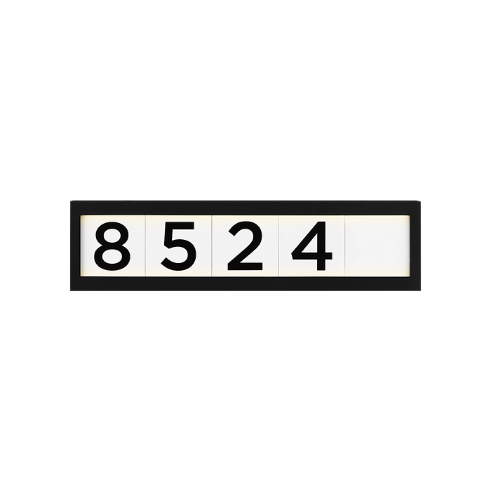 Generation Lighting LED Address Light Textured Black (GLO2151TXB)