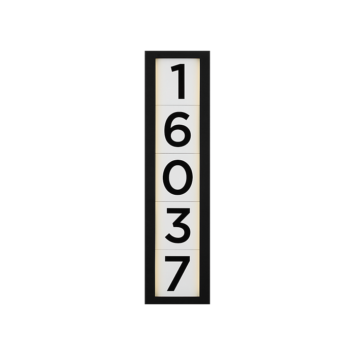 Generation Lighting LED Address Light Textured Black (GLO2151TXB)