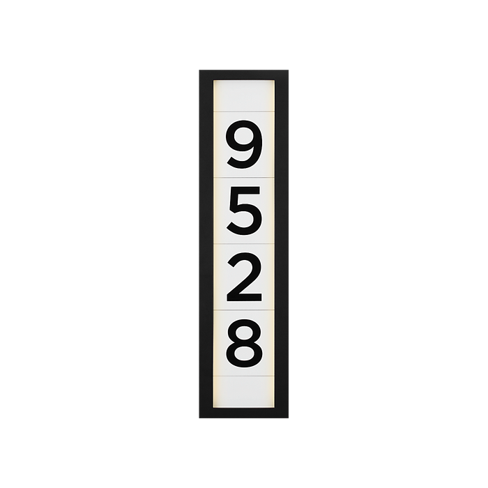Generation Lighting LED Address Light Textured Black (GLO2151TXB)