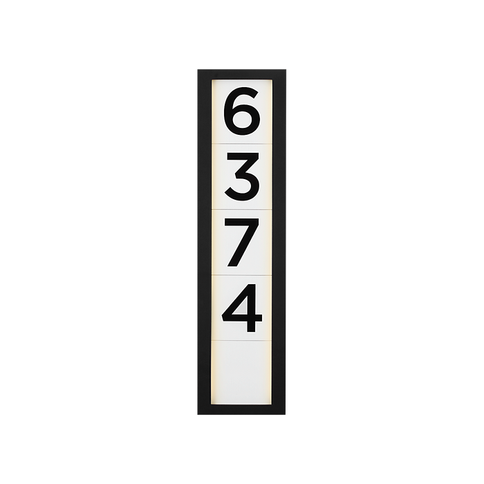 Generation Lighting LED Address Light Textured Black (GLO2151TXB)