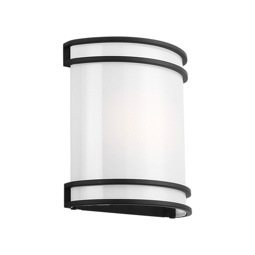 Generation Lighting Ravel LED Outdoor Wall Midnight Black (GLO2161MBK)