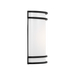 Generation Lighting Ravel LED Outdoor Wall Midnight Black (GLO2161MBK)