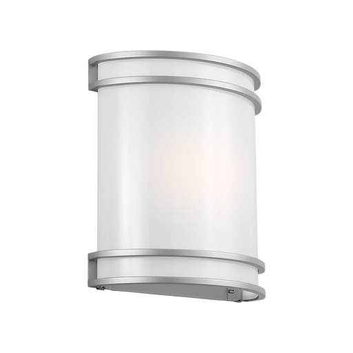 Generation Lighting Ravel LED Outdoor Wall Painted Brushed Steel (GLO2161PBS)