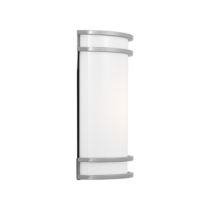 Generation Lighting Ravel LED Outdoor Wall Painted Brushed Steel (GLO2161PBS)