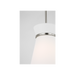 Generation Lighting Fynn One-Light Pendant Brushed Nickel Bulb[s] Not Included (GLP1751BN)