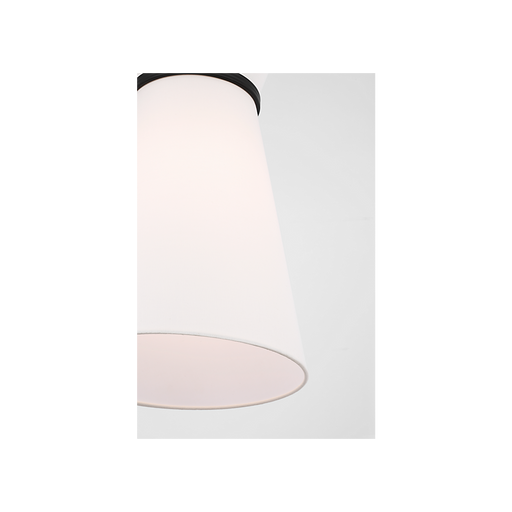 Generation Lighting Fynn One-Light Pendant Midnight Black Bulb[s] Not Included (GLP1751MBK)