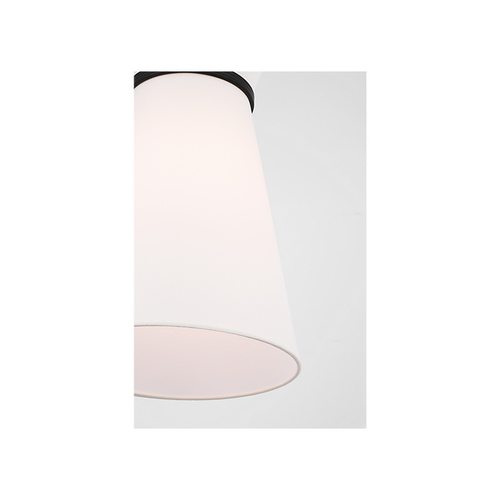 Generation Lighting Fynn One-Light Pendant Midnight Black Bulb[s] Included (GLP1751MBKE)