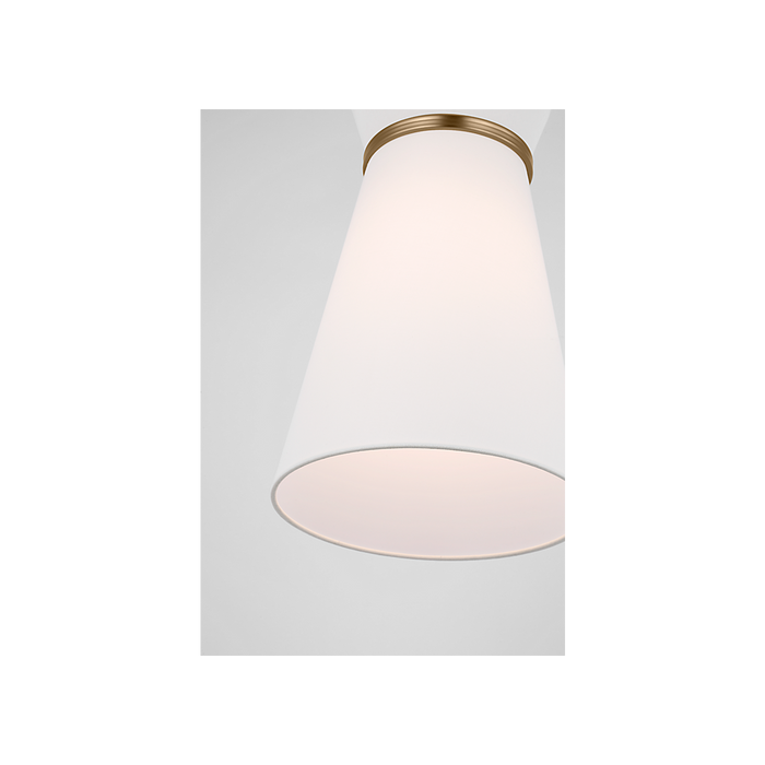 Generation Lighting Fynn One-Light Pendant Satin Brass Bulb[s] Included (GLP1751SBE)