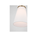 Generation Lighting Fynn One-Light Pendant Satin Brass Bulb[s] Included (GLP1751SBE)