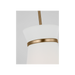Generation Lighting Fynn One-Light Pendant Satin Brass Bulb[s] Included (GLP1751SBE)
