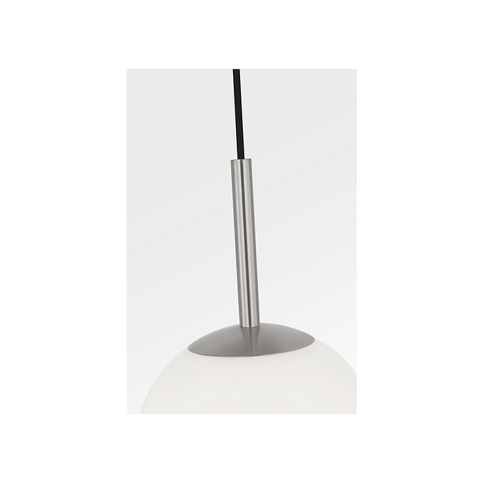 Generation Lighting Nube One-Light Pendant Brushed Nickel Bulb[s] Not Included (GLP1821BN)