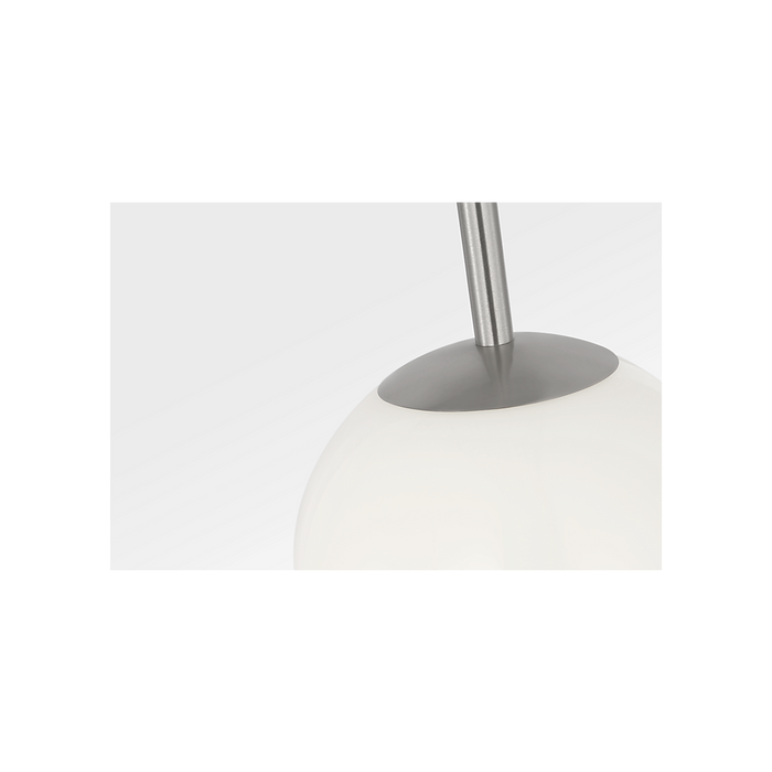 Generation Lighting Nube One-Light Pendant Brushed Nickel Bulb[s] Included (GLP1821BNE)