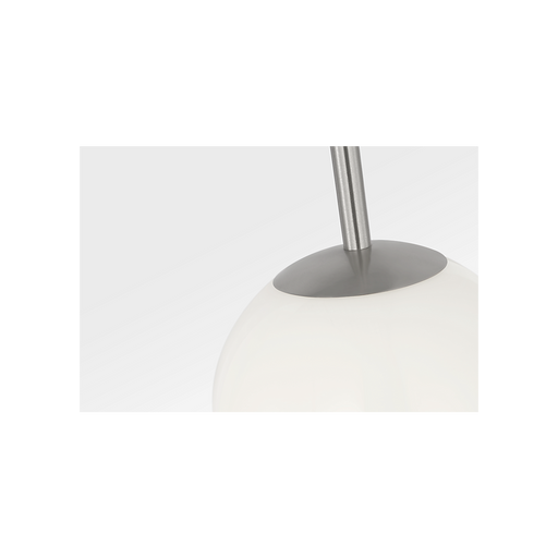 Generation Lighting Nube One-Light Pendant Brushed Nickel Bulb[s] Not Included (GLP1821BN)