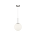 Generation Lighting Nube One-Light Pendant Brushed Nickel Bulb[s] Included (GLP1821BNE)