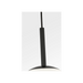 Generation Lighting Nube One-Light Pendant Midnight Black Bulb[s] Not Included (GLP1821MBK)