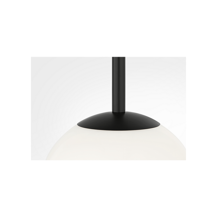 Generation Lighting Nube One-Light Pendant Midnight Black Bulb[s] Not Included (GLP1821MBK)