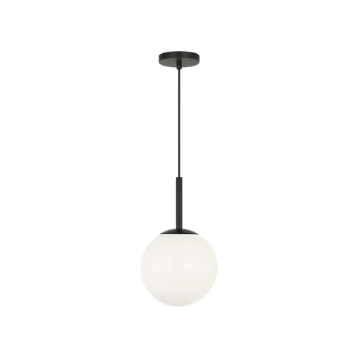 Generation Lighting Nube One-Light Pendant Midnight Black Bulb[s] Not Included (GLP1821MBK)