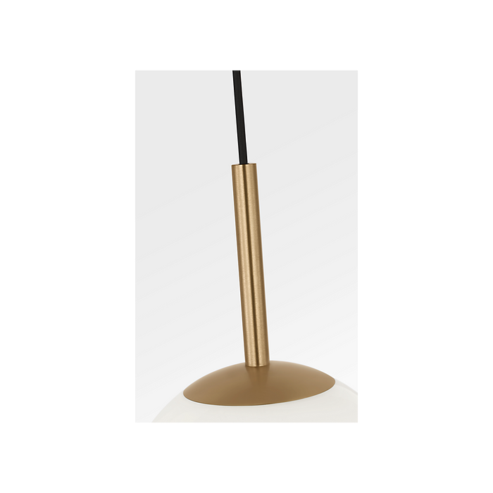 Generation Lighting Nube One-Light Pendant Satin Brass Bulb[s] Included (GLP1821SBE)