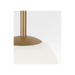 Generation Lighting Nube One-Light Pendant Satin Brass Bulb[s] Included (GLP1821SBE)